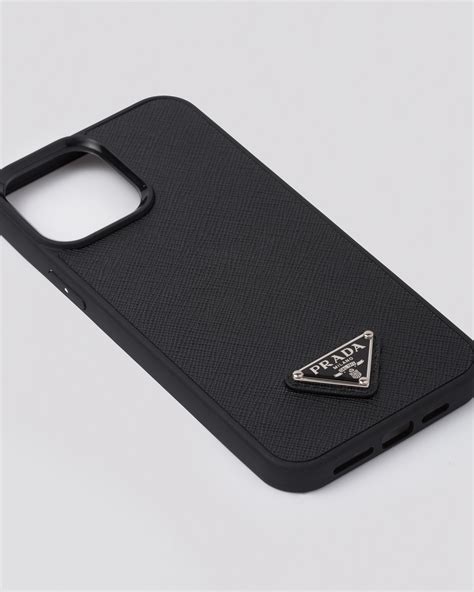 case prada iphone 13 pro max|Black Saffiano Leather Iphone 13 Pro Max Case .